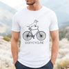 Dachshund Bicycle Printed Graphic T Shirts For Men Casual O Neck Short Sleeve T-Shirts Fashion Streetwear Vintage Male Tops