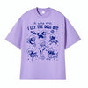 It Was Me I Let Dogs Out Retro Graphic T Shirt Funny Dog in Space Humor Tee Shirt Men Women's Summer High Quality Casual T-shirt