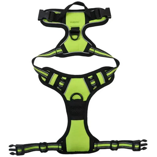YOUSE Reflective Nylon Dog Harness - Adjustable Breathable Vest