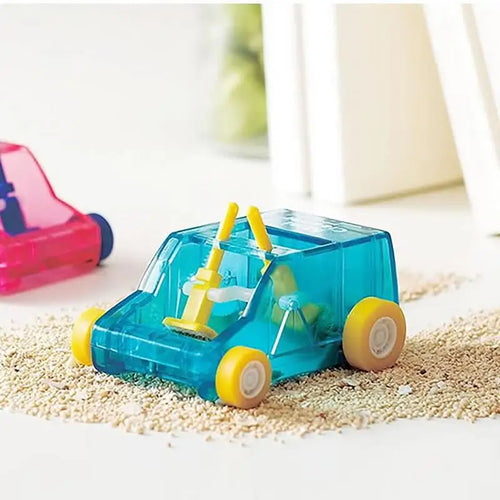 Mini Car Desktop Cleaning Trolley - Cute Toy Dust Cleaner