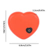 Realistic Heartbeat Simulator - Calming Puppy Toy Red 2.6