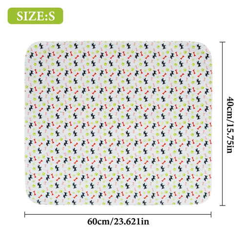 **1PC Puppy Pads With Pheromones Washable PuppyPad Pee Pads Ultra-Durable 4-Layer Leak-Proof Training Mats With Non-Slip Bottom