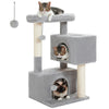 PAWZ Road Large Multi-Level Cat Tree with Condo and Hammock
