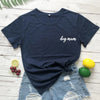 dog mum pocket tshirt cute women short sleeve dog mom tee shirt top