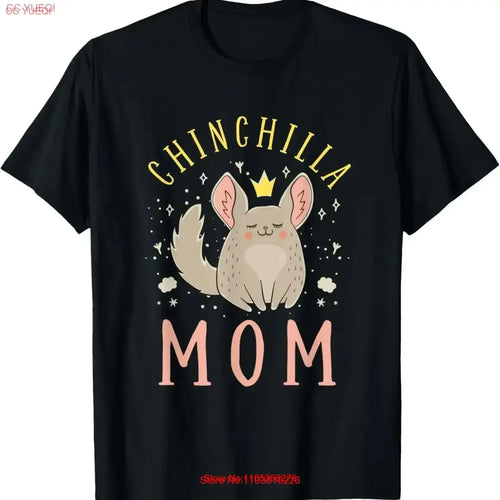 Chinchilla Mom T Shirt vintage Washed Versatile Breathable fashion Stretched homme Casual Slightly Comfortable Stylish graphic