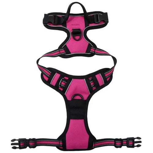YOUSE Reflective Nylon Dog Harness - Adjustable Breathable Vest