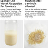 Natural Tofu Cat Litter 22.4LB Fast Clumping Dust-Free Flushable Ultra Absorbent Water Soluble