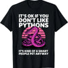 Funny Ball Python Art For Snake Ball Python Lover T-Shirt
