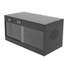 Reptile Lounge Habitat with Glass Sliding Door and Intelligent Thermostat 80*40*40cm Reptile Breeding Box LCD Reptile Pet  Box