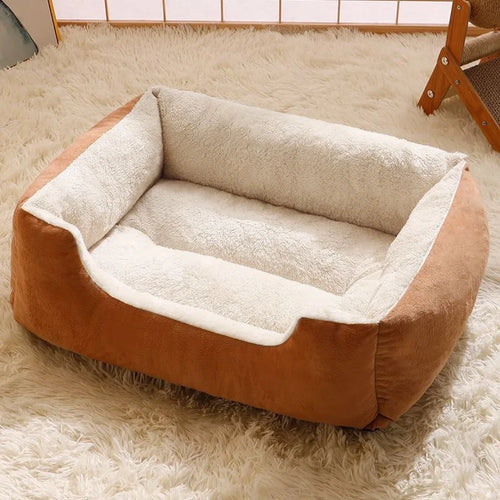 Cat & Dog Bed – Cozy Pet Cushion, Basket, and Habitat for Cats, Kittens & Small Dogs