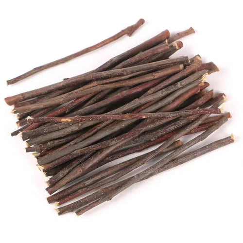 20/40/80/100pcs Hamster Rabbit Teeth Grinding Apple Tree Stick Minerals Molar Stone Toys for Chinchilla Hamster Pet accessories
