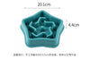 Anti-Choking Slow Feeder Dog Bowl - Non-Slip Plastic Maze Bowl