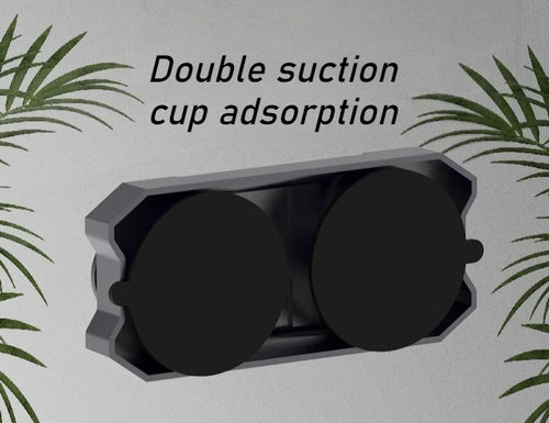Reptile Terrarium Adjustable Dual-head Lamp Stand Adsorption Removable UVB UVA Lamp Stand Reptile Habitat Supplement Calcium