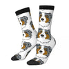 Men Socks Australian Shepherd Stockings Autumn Novelty Comfortable Socks Graphic Running Anti Slip Socks