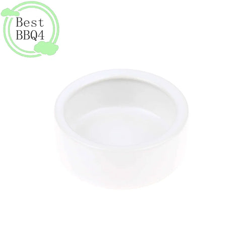 (BBQ4)Reptile Food Bowl Anti-Escape Ceramic Feeder Dish Black Reptile Water Bowl For Hermit Crab Gecko Chameleon Corn Snake