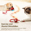 Self-satisfied cat toys that can be bitten by long-lasting smart cat balls automatically avoid pets with ropes and jump balls