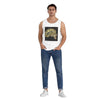 Ball Python Pastel Leopard 100% Cotton Men's Sweatshirt Vest Sleeveless Clothing Tees Men Tank Tops T-shirt