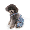 Love-Themed Embroidery Design Comfortable Pet Jeans For Small Dogs Terriers Beagles, Poodles Maltese Belted Pants