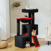 PAWZ Road Large Multi-Level Cat Tree with Condo and Hammock