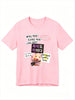 Funny Cute Hamster Meme T Shirt Korean Style Graphic Streetwear Harajuku Casual Tops Men's Clothing Women's 2026 Summer T Shirt