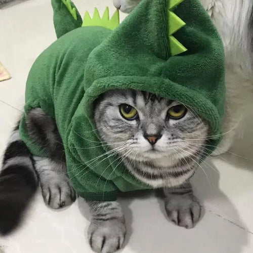 Soft Fleece Pet Dog Hoodie Jumpsuit for Small Dogs & Cats