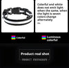LED Glow Dog Collar & Leash | Nylon Night Safety Flashing Collar