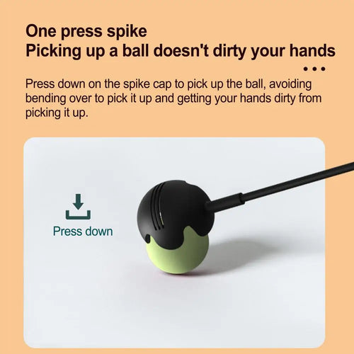 Retractable Dog Ball Launcher - 23.6 Carbon Fiber Throwing Pole