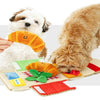 Croissant Snuffle Dog Toy - Interactive Plush Puzzle Chew Toy