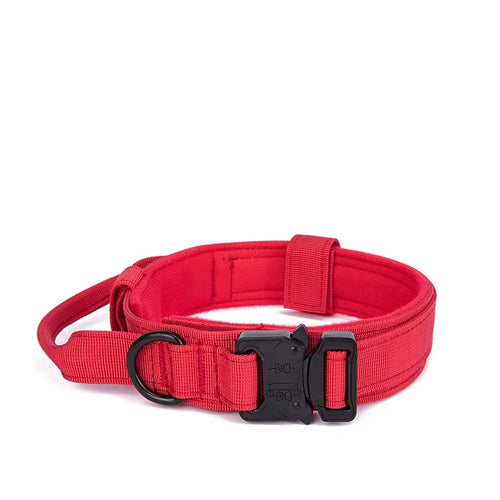 Tactical Military Dog Collar with Control Handle