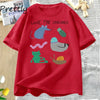 Love The Unloved Men Women T Shirt Funny Animal Pigeon Rat Frog T-shirt Loose Unisex Short Sleeve Tshirt Cotton Tees Streetwear