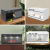 Reptile Lounge Habitat with Glass Sliding Door and Intelligent Thermostat 80*40*40cm Reptile Breeding Box LCD Reptile Pet  Box