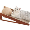 Natural Sisal Cat Scratcher Toy with Ball - 15.75 Durable Board