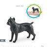 Labrador Rottweiler Puppy Dog Figurine Shepherd Dog Great Dane Dogs Animals Model Realistic Hand Painted Simulation Dog Statue