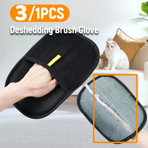 Alloet Double-Sided Pet Hair Remover Mitts for Cats and Dogs
