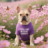 French Bulldog Dog Shirts Cotton Letters T-Shirt, Summer Clothes for Small Dogs, Soft Puppy Apparel Cat Tee, Breathable Stretchy