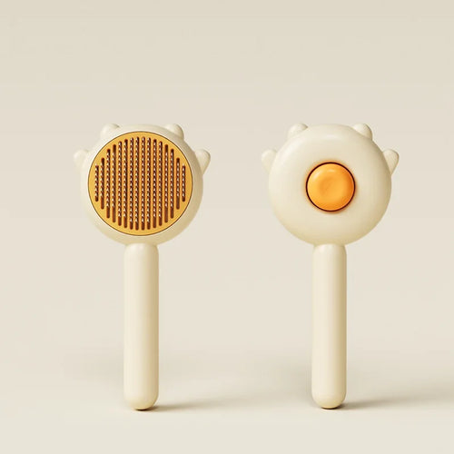 Cat Comb Massager One Tap Fur Punch Out Feature