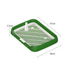Pee Pad Holder Potty Pads Reusable Mesh Open Top Training Toilet Potty Tray Comfortable Toilet with Protection for Large Puppy