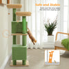 PAWZ Road Cactus Cat Tree - 133cm Tower with 2 Condos & Perches