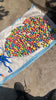 Cat interactive toys Tickle Cat Colorful bouncing ball Pet supplies Puzzle teasing indoor cat worm caterpillar elastic toy