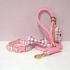 Luxury Bow Dog Collar Set | Cotton & Polyester | XS–XL | With Leash & Poop Bag