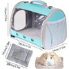 Bearded Dragon Travel Carrier Backpack,Lizard Backpack Carrier,Space sule Clear Bubble Window Astronaut Reptile Carrier Backpack