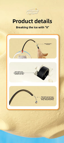Intelligent automatic cat teasing toys self-hilarity relieving boredom electric induction cat toys pet supplies