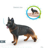 Labrador Rottweiler Puppy Dog Figurine Shepherd Dog Great Dane Dogs Animals Model Realistic Hand Painted Simulation Dog Statue