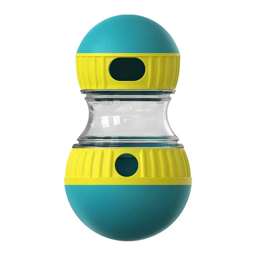 Dog Toy Tumbler Leaky Food Ball: Slow Feed, Brain Game