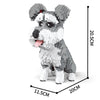 Dachshund Dog Model Micro Mini Building Blocks Set Educational Recreation Toys Pet Lover Gift Decoration Bricks Party Gift