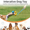 Interactive Squeaky Dog Rope Toy with Elastic Drawstring
