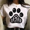 French Bulldog T Shirt Women Graphic Tee Girl Japanese Clothes Summer Short Sleeved Harajuku Streetwear Tops Aesthetic Clothes