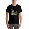 black netherland dwarf rabbit T-Shirt Casual Pattern Print Tee Shirt