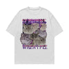 It Burns When I Pee Graphic T Shirts Funny Cute That Go Hard Chinchilla T-shirt Women's Fashion Vintage Short Sleeve T Shirt Y2K