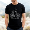 Dachshund Bicycle Printed Graphic T Shirts For Men Casual O Neck Short Sleeve T-Shirts Fashion Streetwear Vintage Male Tops